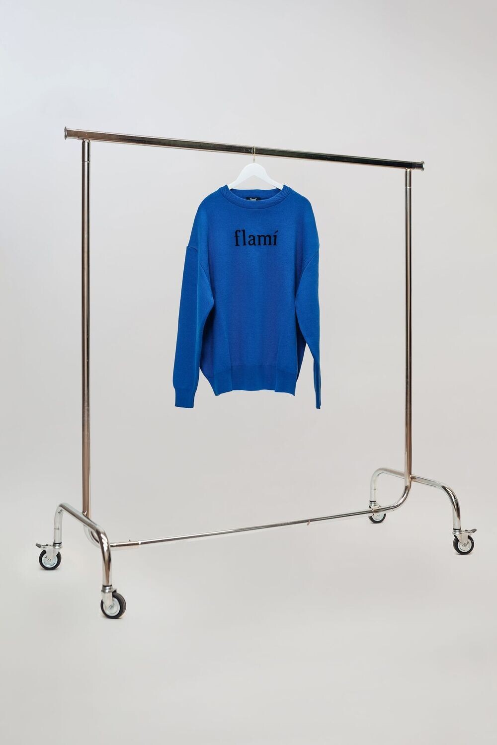 Oversized Pullover - Blue Black