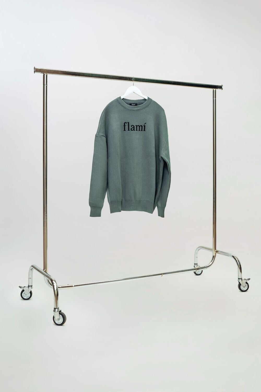 Oversized Pullover - Olive Black