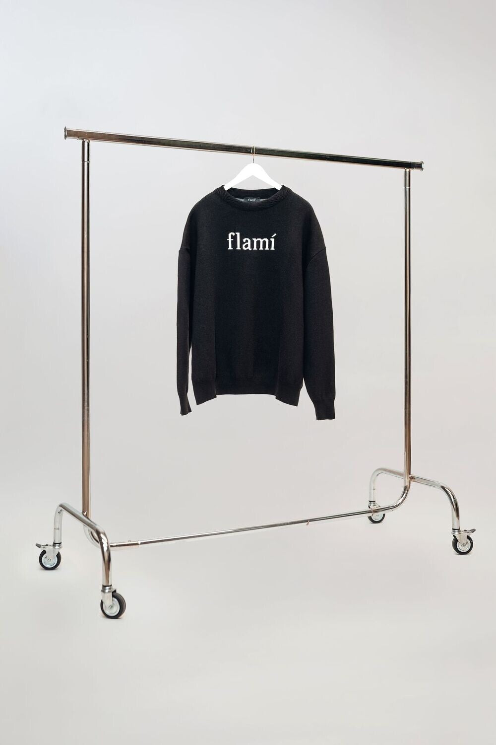 Oversized Pullover - Black White