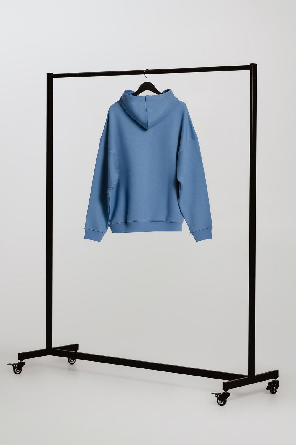 Oversized Hoodie - Blue Black