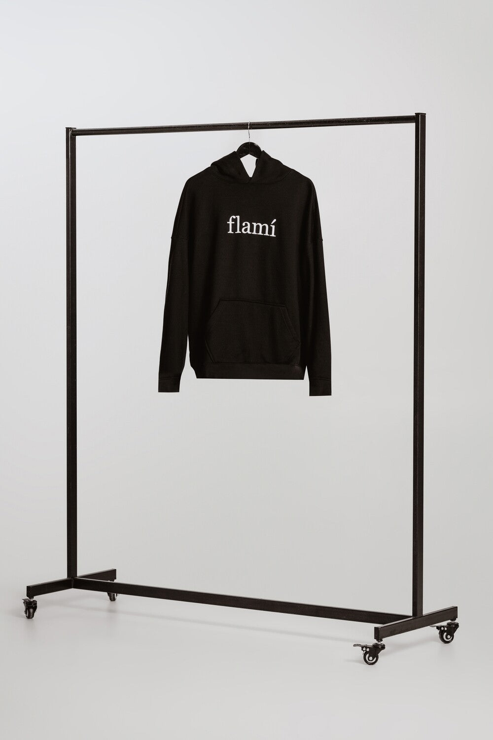 Oversized Hoodie - Black White