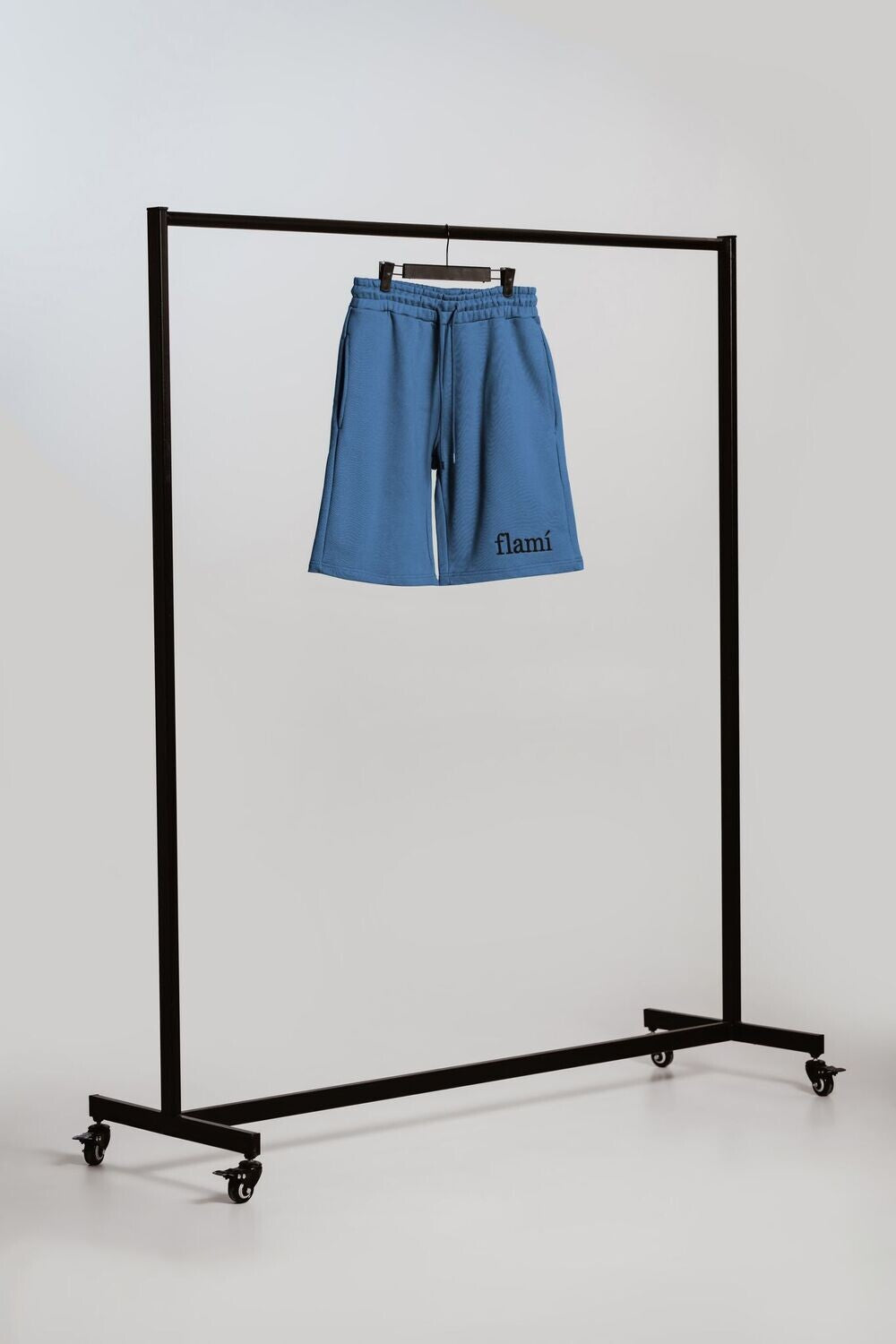 Oversized Shorts - Blue Black