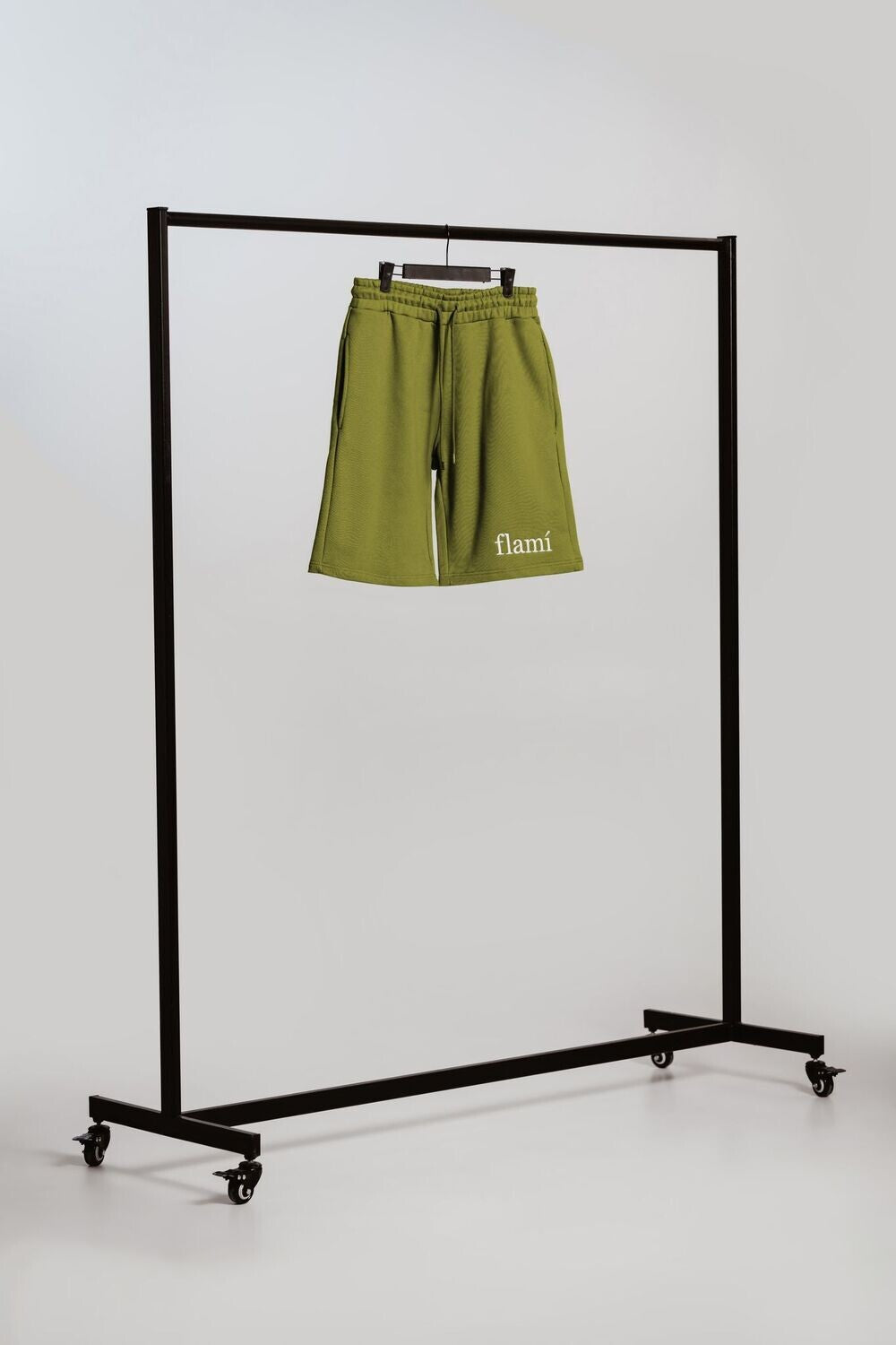 Oversized Shorts - Green White