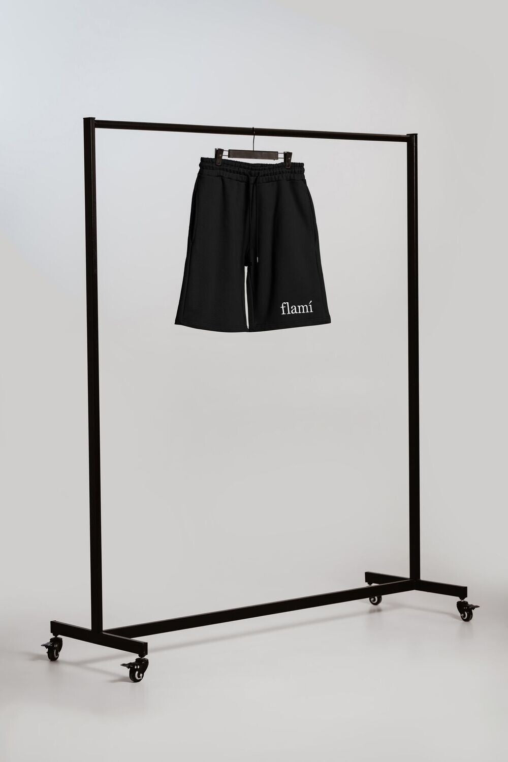 Oversized Shorts - Black White
